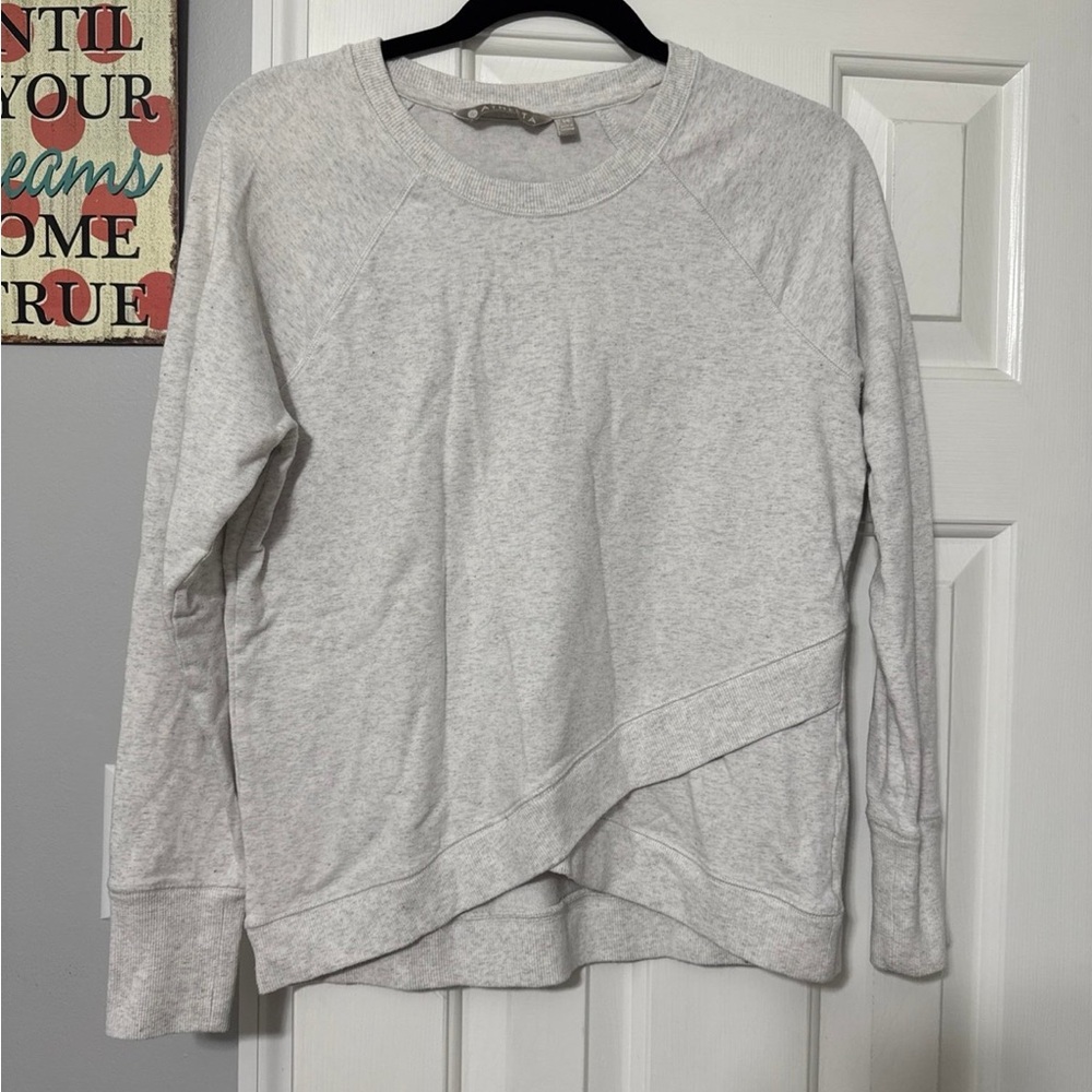 Athleta Women's Gray Long Sleeve Top